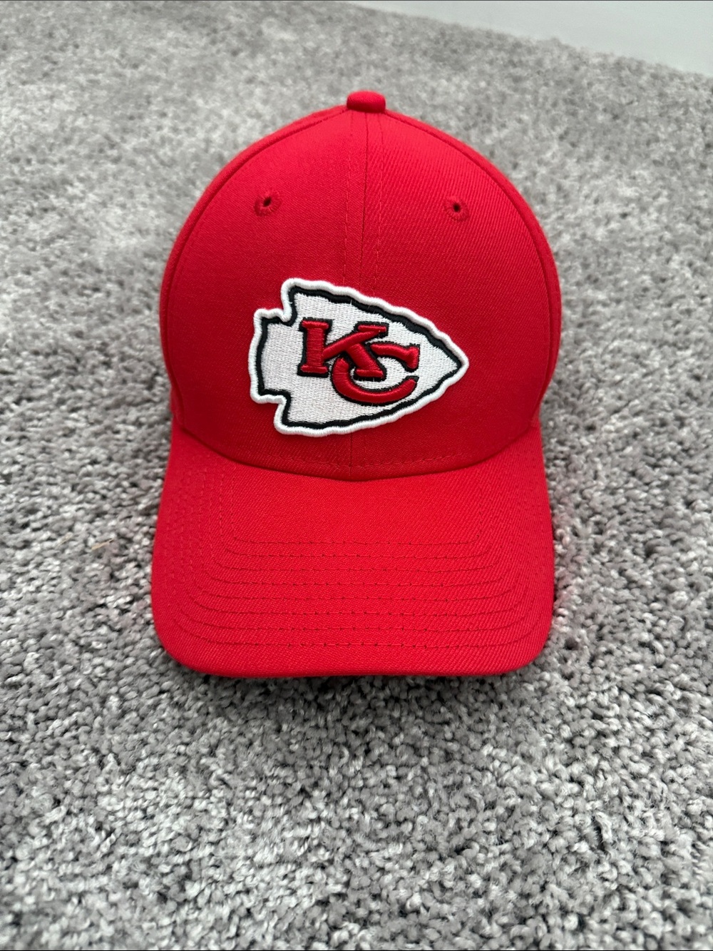 New Era Red Kansas City chiefs Logo Hat
